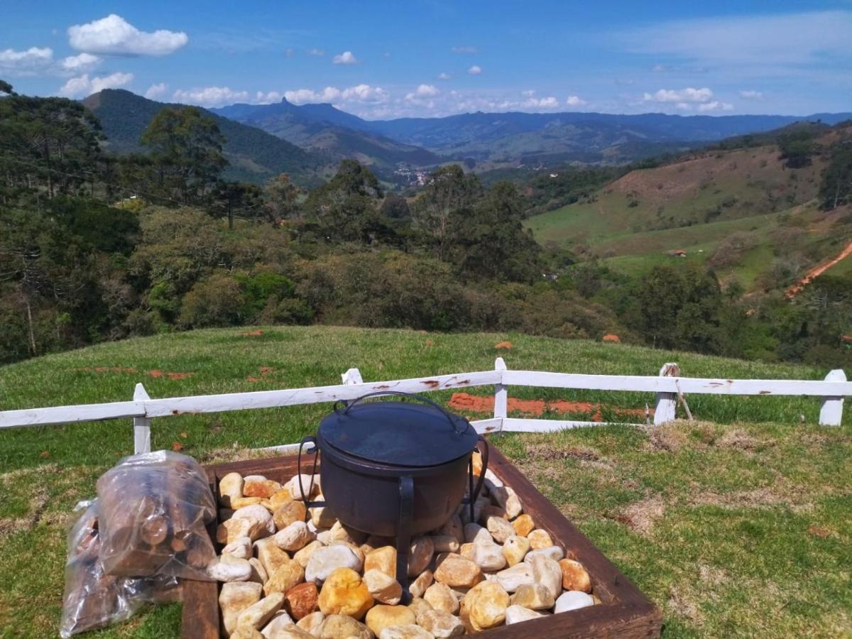 Chales Xanoti Oferece Conforto E Tranquilidade. Sapucai-Mirim Luaran gambar