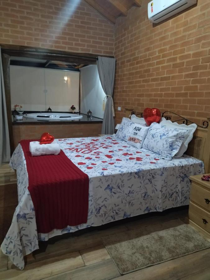 Chales Xanoti Oferece Conforto E Tranquilidade. Sapucai-Mirim Luaran gambar